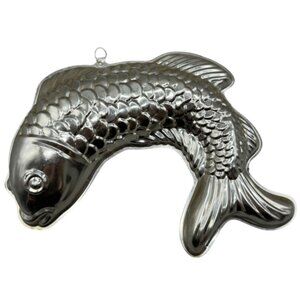 Fish-Shaped Aluminum Wall Decor Baking Mold decor hooks READ